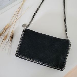 Stella Mcartney Falabella Shaggy Deer Small Crossbody Bag